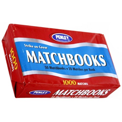 150ct Penley 50pc Matchbooks Matches