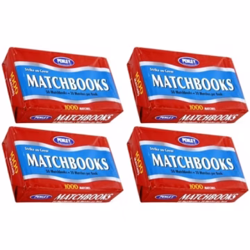 150ct Penley 50pc Matchbooks Matches