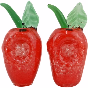 4ct 3" Chili Pepper Hand Pipe