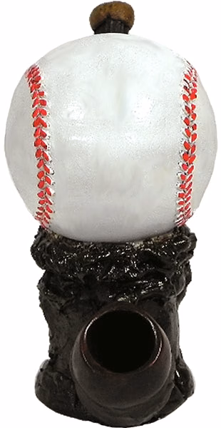 Pichincha Hand Crafted Medium Hand Pipe - Baseball
