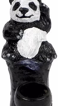 Pichincha Hand Crafted Medium Hand Pipe - Panda