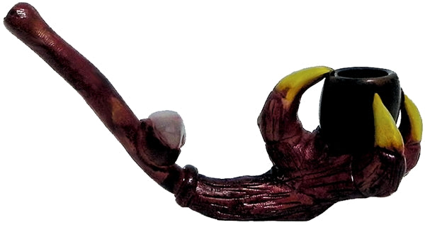 Pichincha Hand Crafted Medium Hand Pipe - The Claw