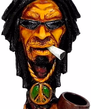 Pichincha Hand Crafted Medium Hand Pipe - Smokin Dread Man