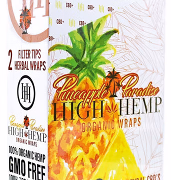 High Hemp Organic Wraps - Pineapple Paradise