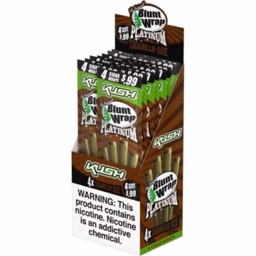 Blunt Wrap Platinum Cigarillo Wraps - Kush