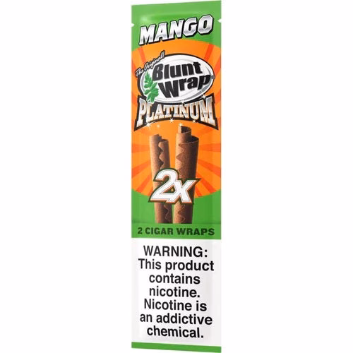 Double Platinum Original Blunt Wraps - Mango