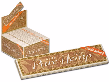 Pure Hemp Rolling Papers - Unbleached King Size