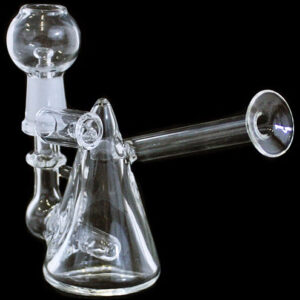 4" Pyramid Mini Sidecar 10mm Oil Rig Water Pipe
