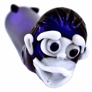 4" Pyrex Art Tube - Monkey