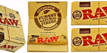 RAW Artesano Tray Paper and Tips - Classic King Size