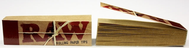 RAW Rolling Paper Tips - Original 50pk
