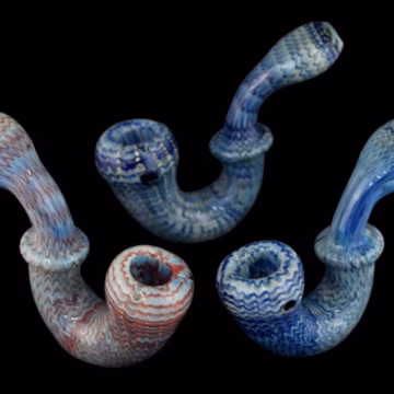 2ct 6" Raked Oberman Sherlock Hand Pipe