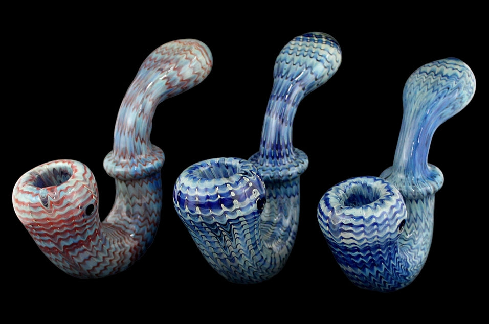 2ct 6" Raked Oberman Sherlock Hand Pipe