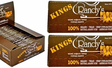 Randys Wired Rolling Papers - Roots King Size