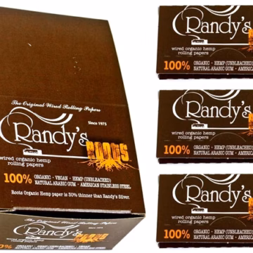 Randys Wired Rolling Papers - Roots 1 1-4