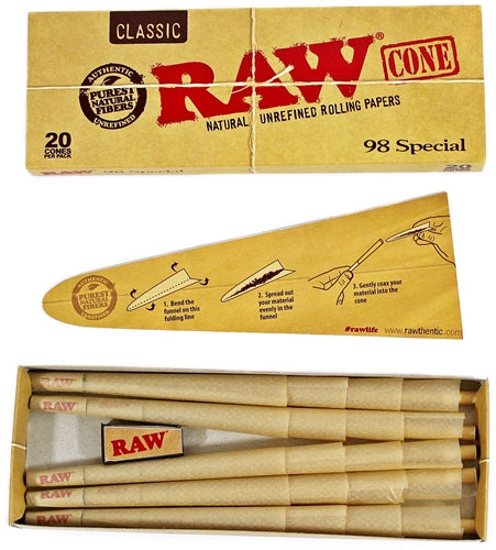 RAW Classic Cones 12pk - 98 Special