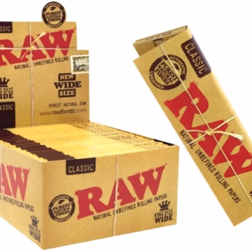 Raw Classic Rolling Paper - King Size WIDE Size 50pk