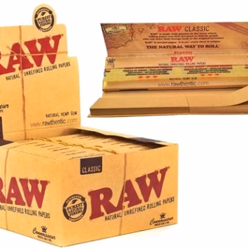 Raw Connoisseur - King Size Slim with Tips