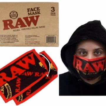RAW Supersoft Face Mask 3pk
