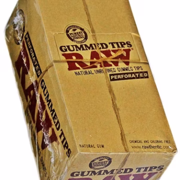 RAW Perforated Gummed Tips