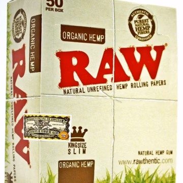 Raw Rolling Paper - Organic King Size 50pk