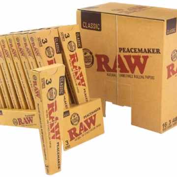 RAW Peacemaker Pre-rolled Cones 16pk