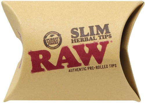 RAW Tips Pre-Rolled Slim 20pk