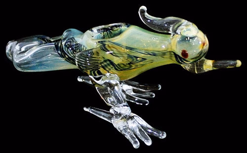 6" Road Runner Fuming Animal Pipe