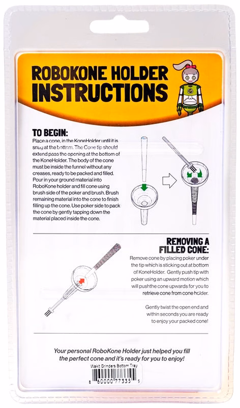 Robokone Cone Holder with Poker Brush