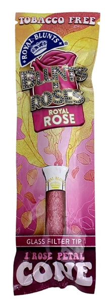 Royal Blunts N Roses Royal Rose Cones With Glass Tips 4 Aces Wholesale