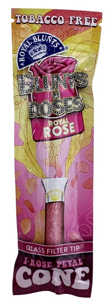 Royal Blunts N Roses - Royal Rose Cones with Glass Tips