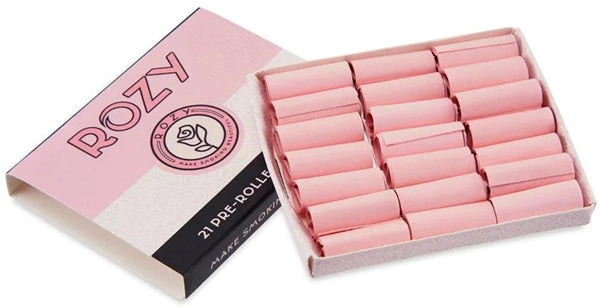 Rozy Pink Pre-Rolled Filter Tips - 20pk