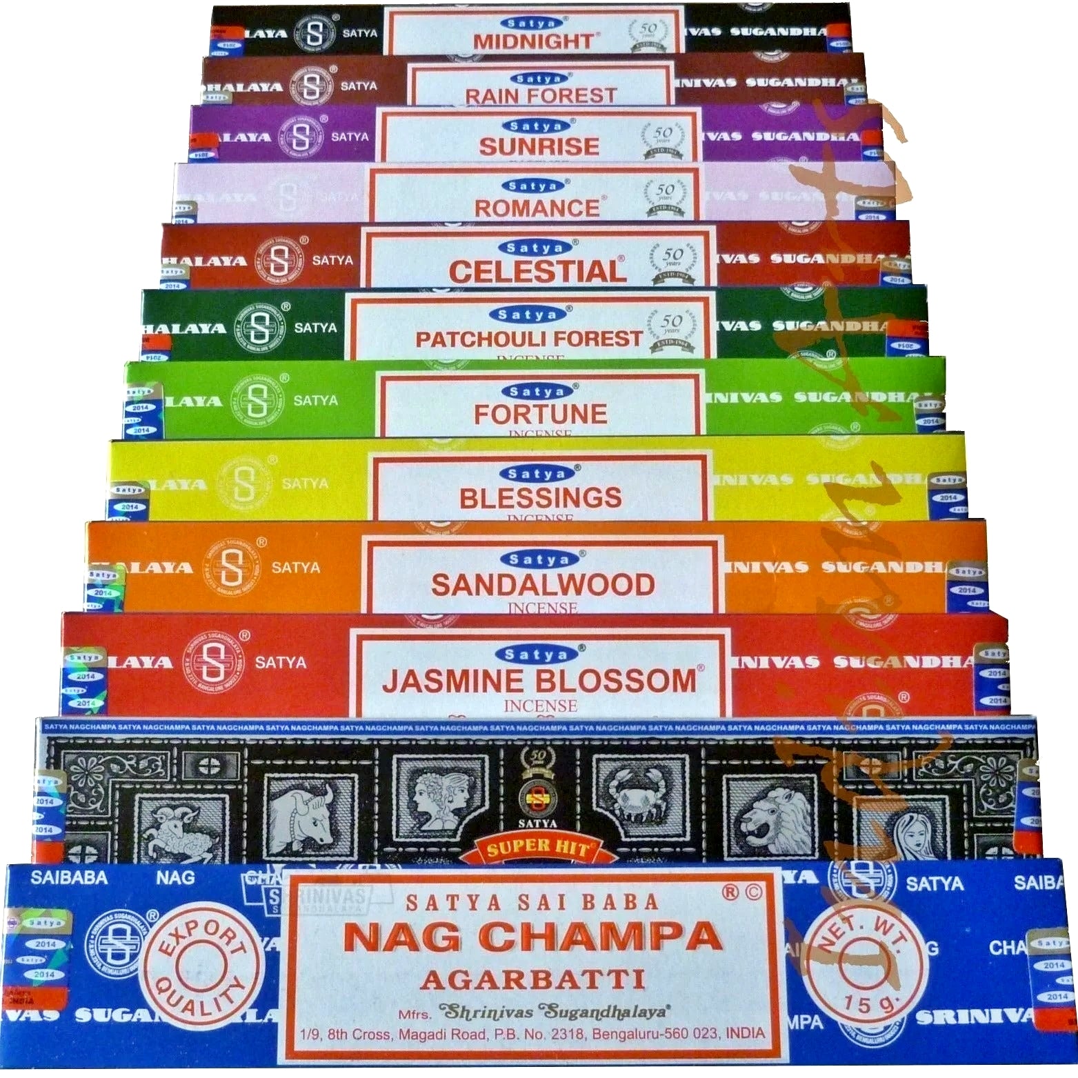 Satya Series 15g Incense Sticks 12pk