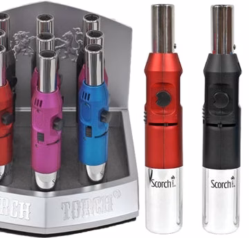 Scorch Torch 7.25" Pencil Torch Lighter 9pk