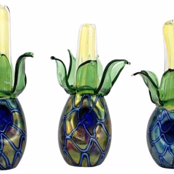 2ct 5" Royal Pineapple Hand Pipe