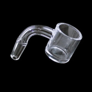 Flat Top XL Quartz Banger Nail - 10mm Male 90 Degree