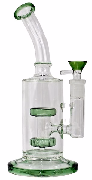 10" Shower UFO Perk Color Rim Curve Water Pipe