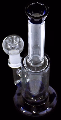 8" Shower Perk Straight Water Pipe With Female Bowl