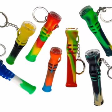 10ct Silicone Keychain Chillum