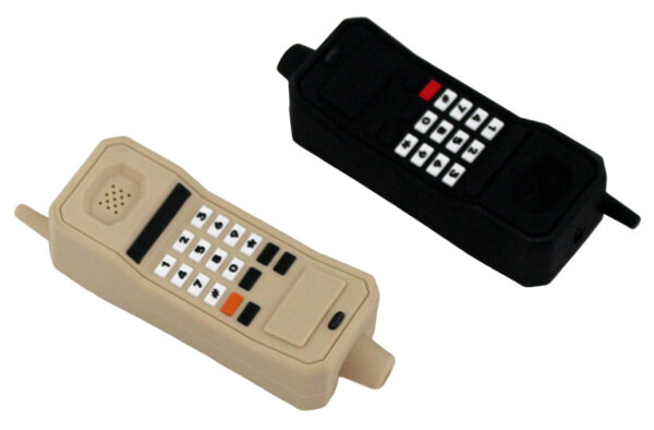 Silicone Hand Pipe with Glass Bowl - Cellphone - Image 3