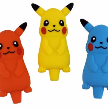 Silicone Hand Pipe with Glass Bowl - Pika