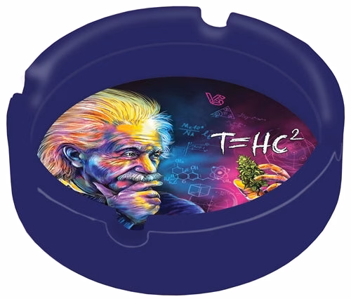 Vsyndicate Silicone Blazin Ashtray - Einstein Classic