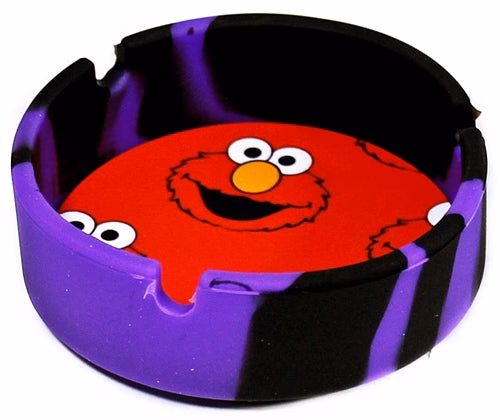 5ct 3.5" Silicone Character Ashtray Assortment