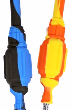 2ct 8" Silicone Dome Perk Nectar Collector