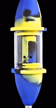 2ct 8" Silicone Window Dome Perk Nectar Collector Assortment