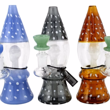 7" Skull Cone Water Pipe