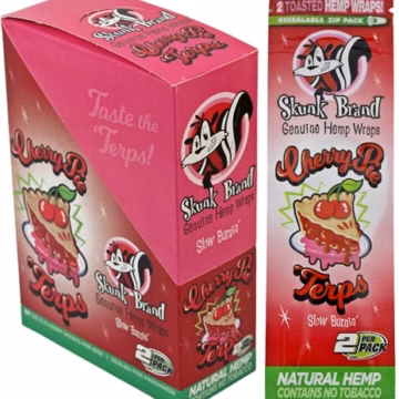 Skunk Brand Genuine Hemp Wraps - Cherry Pie