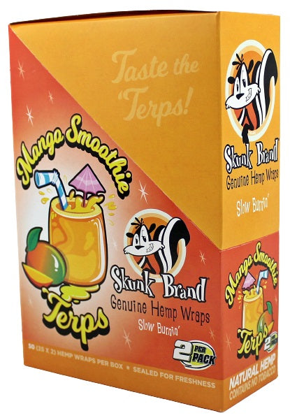 Skunk Brand Genuine Hemp Wraps - Mango Smoothie