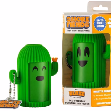SmokeFiends - Eco-Friendly Personal Air Filter - Blaze The Cactus