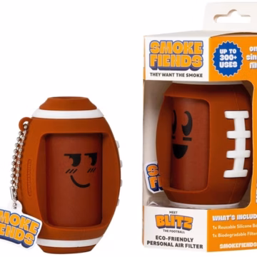 SmokeFiends - Eco-Friendly Personal Air Filter - Blitz The Football